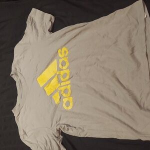 Adidas grey tshirt Boys medium 10-12